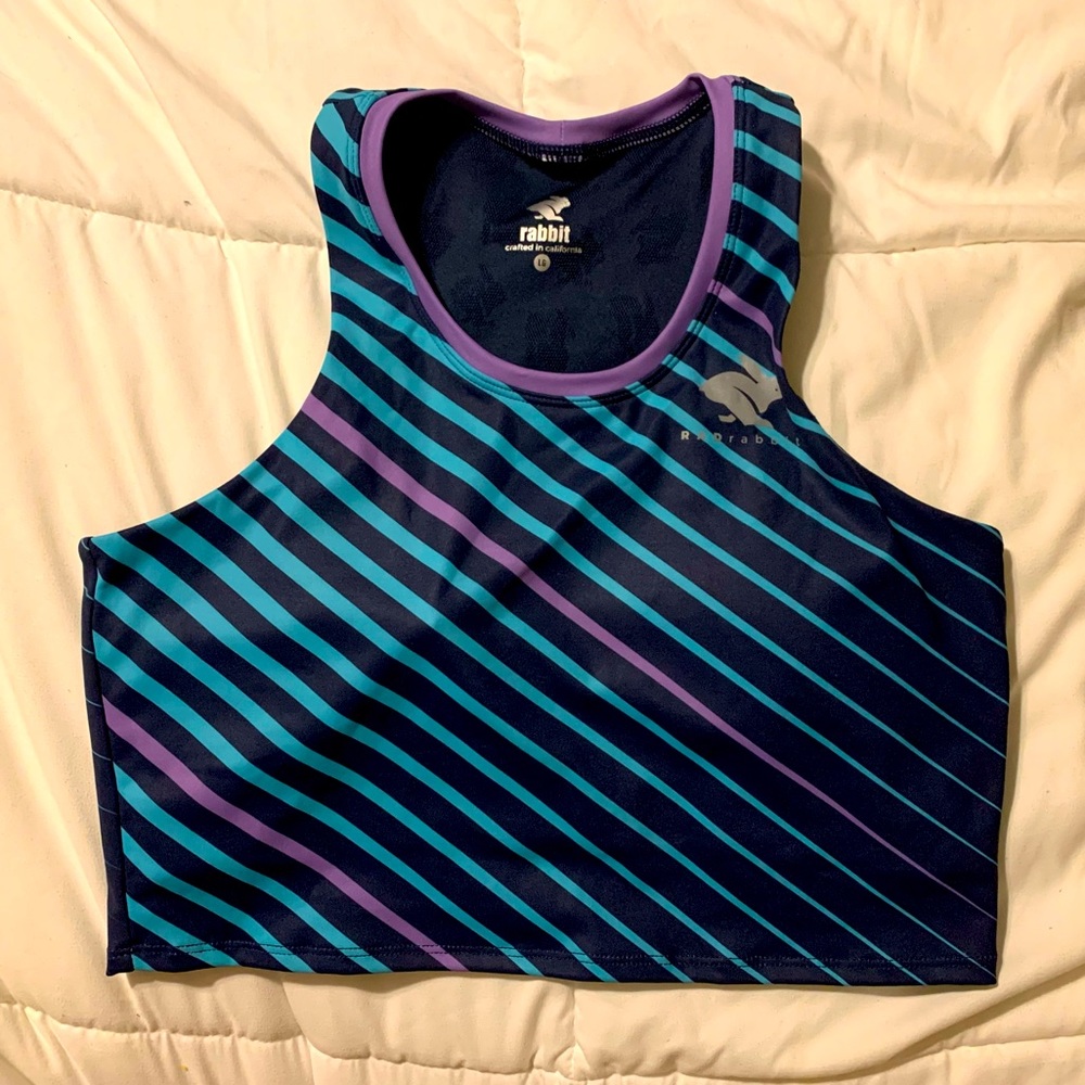RADrabbit 2021 Crop Hop w/ Build in Sports Bra - Size Large
